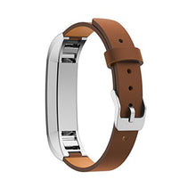 Load image into Gallery viewer, Replacement Leather Band Strap Bracelet for Fitbit Alta HR Smart Watch, Tuscom (Brown)

