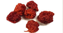 Load image into Gallery viewer, (1/2 oz) Carolina Reaper Whole Dried Pepper PODS | Hottest in the World | E-Z Open Packing (1/2 oz)
