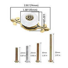 Load image into Gallery viewer, MARSTREE 2 in 1 Vintage Ceramic Drawer Cabinet Knobs and Pulls for DIY Home Furniture Cabinet Dresser Cupboard Bin Door Handles, Pack of 8 (White-Bronze)
