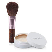 Sheer Cover Studio  Perfect Shade Mineral Foundation  Lightweight  Natural and Flawless Coverage  Tan Shade  with FREE Powder Brush  4 Grams