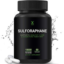 Load image into Gallery viewer, Sulforaphane Supplement 10,000mcg - Supports Antioxidant Production, Cellular Optimization and Cognitive Function - Broccoli Supplement - Broccoli Sprout Extract - Broccoli Extract - HumanX
