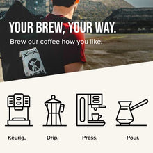 Load image into Gallery viewer, Kimera Koffee Original Blend - Organic Ground Coffee Infused with Essential Brain Vitamins (12oz), Rich, Organic Coffee Beans with Cognitive Enhancers to Boost Energy Levels, Brain Function, Memory, F
