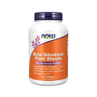 NOW Supplements, Beta-Sitosterol Plant Sterols with CardioAid-S Plant Sterol Esters and Added Fish Oil, 180 Softgels