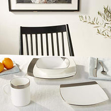 Load image into Gallery viewer, Mikasa Ridge Square Platinum 4-Piece Place Setting, Service for 1

