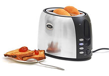Load image into Gallery viewer, Oster 2 Slice Toaster, Brushed Stainless Steel (TSSTJC5BBK)
