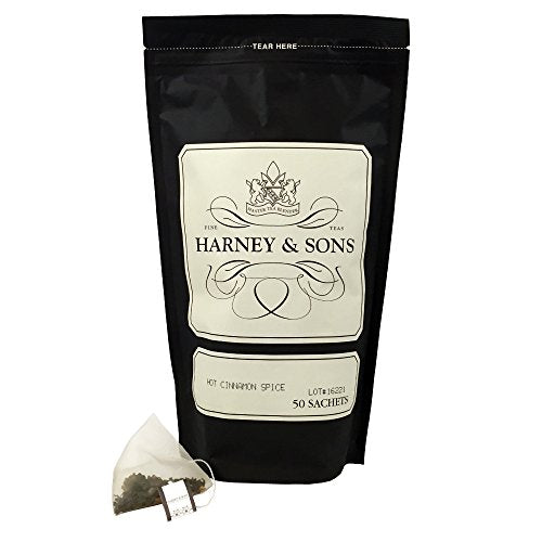 Harney & Sons Fine Teas Hot Cinnamon Spice - 50 Sachets by Harney & Sons