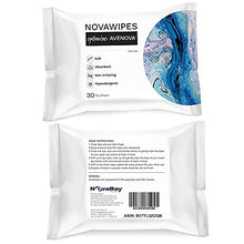 Load image into Gallery viewer, NovaWipes By Avenova  Soft, Strong, Hypoallergenic, Non-Irritating, Durable, Absorbent, Multi-Layer Dry Wipes for use when Applying Avenova Spray (30 count)
