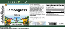 Load image into Gallery viewer, Lemongrass - 450 mg (100 Capsules, ZIN: 511871)
