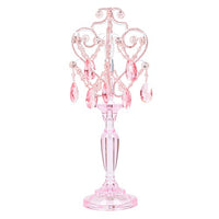 Tadpoles Modern Chandelier Table Lamp Decorative Office Desk Lamp Nightstand Room Lamp Bedside Night Light Lamp - Pink Sapphire