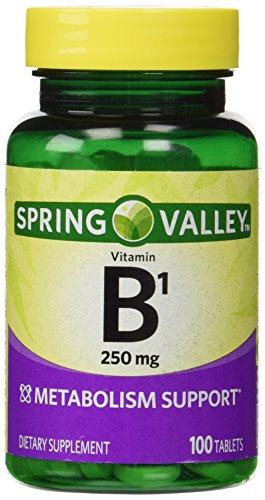 Spring Valley Natural Metabolism Support B1, 100 tablets