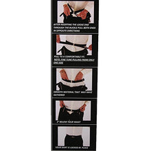 Load image into Gallery viewer, Wesol Distribution Shirt Lock Undergarment Belt Shirt Stay, Black, 1.5&quot; x 40&quot;
