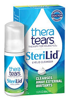 Load image into Gallery viewer, TheraTears Sterilid Eyelid Cleanser, Lid Scrub for Eyes and Eyelashes, Contains Tea Tree Oil, 48 mL, 1.62 Fl oz Foam Pump
