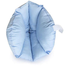Load image into Gallery viewer, DMI Heel Cushion Protector Pillow to Relieve Pressure from Sores and Ulcers, Adjustable in Size, Blue, White, No Flavors, Sold as a Set of 2
