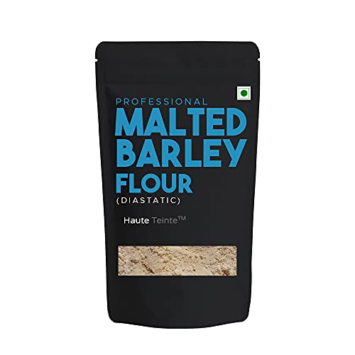 Haute Teinte Malted Barley Flour | Professional | Diastatic | Great Essential for Baking | No Added Flavor | No Added Color | Low in Gluten (200gm)