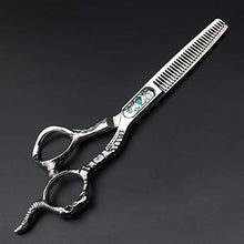 Load image into Gallery viewer, FOMALHAUT Sheep head handle personalized hairdressing tools 6 inch hairdresser hairdressing scissors styling tools
