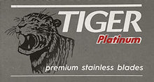 Load image into Gallery viewer, 100 Tiger Plaitnum Double Edge Razor Blades
