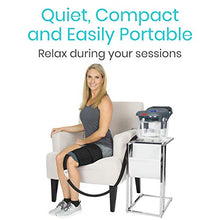 Load image into Gallery viewer, Vive Cold Therapy Machine - Large Ice Cryo Cuff - Flexible Cryotherapy Freeze Kit System Fits Knee, Shoulder, Ankle, Cervical, Back, Leg, Hip and ACL - Wearable Adjustable Wrap Pad - Cooler Pump
