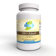 Load image into Gallery viewer, Priority One Vitamins SIBO-Rebuild 180 Vegetarian Capsules Support for Nerve and Intestinal Lining Health.* Exclusive Formulation by Dr. Mona Morstein Clinical Strength
