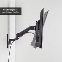 Load image into Gallery viewer, VIVO Premium Aluminum Single TV Wall Mount for 23 to 43 inch Screens, Adjustable Arm, Fits up to VESA 200x200, MOUNT-G200B
