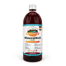 Load image into Gallery viewer, Maximum Living MineralRich Plus Aloe Minerals Supplement - 32oz
