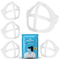 Equinox 3D Face Mask Bracket (5 Piece) - Inner Support Frame - Lipstick Protector - Mask Accessories