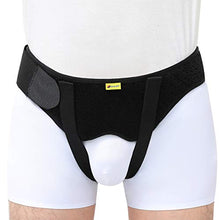 Load image into Gallery viewer, Tenbon Hernia Belt Truss for Single/Double Inguinal or Sports Hernia, Hernia Support Brace for Men for Women Pain Relief Recovery Strap with 2 Removable Compression Pads Comfortable Material
