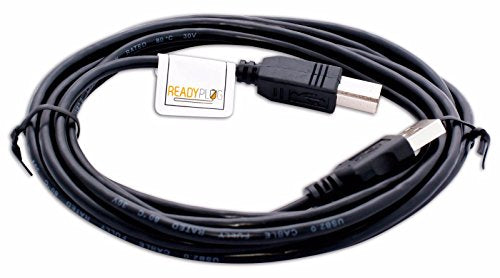 ReadyPlug USB Cable Compatible with HP DeskJet 1010 Printer (CX015A) (10 Feet, Black)