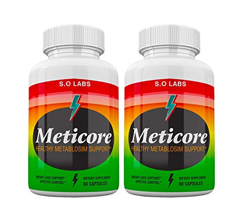 (2 Pack) Official Meticore Weight Management Metabolism Supplement Pills Reviews Prime Manticore Pill Booster (120 Capsules)