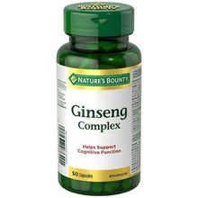 Load image into Gallery viewer, Nature&#39;s Bounty Ginseng Complex, 50 Capsules
