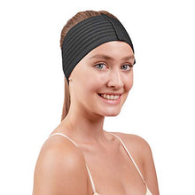 Load image into Gallery viewer, Post Surgical Chin Strap Bandage for Women - Neck and Chin Compression Garment Wrap - Face Slimmer, Jowl Tightening, Chin Lifting (Black) (Black)
