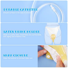 Load image into Gallery viewer, HEALLILY Female Urine Bag Urinal Collector Anti Allergic Medical Liquid Urine Bag Wearable Urinal System for Women Ladies
