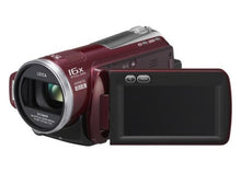 Load image into Gallery viewer, Panasonic HDC-SD20 1.47MP 16x Optical/1000x Digital Zoom SDHC Full HD Camcorder w/2.7&quot; Touchscreen LCD, USB &amp; HDMI (Red)
