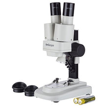Load image into Gallery viewer, AmScope Kids SE100ZZ-LED Portable LED Stereo Microscope with 20X and 50X Magnifications
