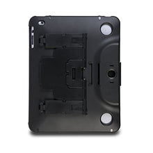 Load image into Gallery viewer, Anti-Theft Case  CTA Impact Resistant Case with Built-in Stand with Steel Core Security Cable Lock for iPad (Gen. 1-6), iPad Air (1 &amp; 2), and iPad Pro 9.7 (PAD-ATC) - Black

