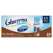 Load image into Gallery viewer, Glucerna, Diabetes Nutritional Shake, to Help Manage Blood Sugar, Rich Chocolate (8 fl. oz, 24 ct.)
