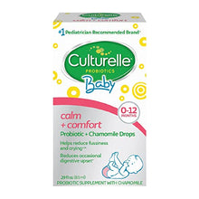 Load image into Gallery viewer, Culturelle Baby Calm + Comfort Probiotics + Chamomile Drops | Helps Reduce Occasional Infant Digestive Upset, 0.29 fl. oz. Drops
