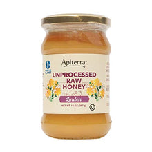 Load image into Gallery viewer, Apiterra - Linden Raw Honey 100% Pure and Natural- 14 Ounce
