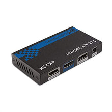 Load image into Gallery viewer, Cable Matters 4K 60Hz 2 Port HDMI Splitter 1 in 2 Out - Support 18Gbps HDMI 2.0 and HDR
