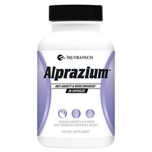 Load image into Gallery viewer, Alprazium - All Natural Stress Relief Anti-Anxiety Supplement for Promoting Better Mood Relaxation Calming fast Acting Formula to Reduce Stress Anxiety Panic Attacks (30 tablets)
