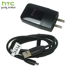 Load image into Gallery viewer, Rapid 1.5A Charger KIT for HTC One (M9) Plus with Micro USB 2.0 Cable will power up in a blink! (BLACK / 12W / 1.5A)
