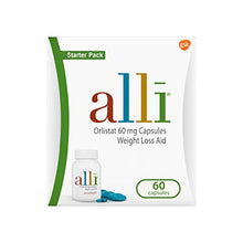 Load image into Gallery viewer, alli Weight Loss Aid Diet Pills, 60mg Starter Pack, 60 Count
