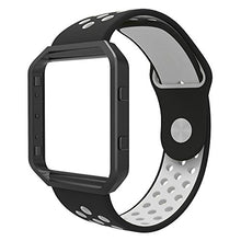 Load image into Gallery viewer, Simpeak Replacement Band for Fitbit Blaze,Soft Silicone Sport Strap Wristband with Metal Frame for F

