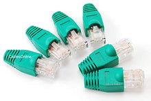 Load image into Gallery viewer, CablesOnline 6-Pack 10/100 4-Pair Ethernet Green Loopback Plugs, TS-UL02-6
