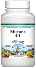 Load image into Gallery viewer, Mucuna 4:1-450 mg (100 Capsules, ZIN: 520842) - 3 Pack
