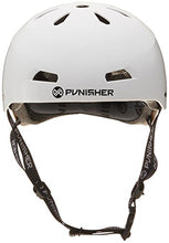 Load image into Gallery viewer, Punisher Skateboards Pro 13-Vent BMX Bike and Skateboard Helmet, Metallic Flake Bright White, Youth/Teen 9+, medium (9293)
