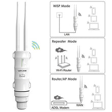 Load image into Gallery viewer, Wavlink High Power Outdoor Waterproof CPE/WiFi Extender/Repeater/Access Point/Router/WISP 2.4GHz 150Mbps + 5GHz 433Mbps Dual-Polarized 1000mW 28dBm Omnidirectional Antenna
