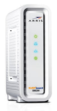Load image into Gallery viewer, ARRIS SURFboard SB8200 DOCSIS 3.1 Gigabit Cable Modem, Approved for Cox, Xfinity, Spectrum &amp; others , White , Max Internet Speed Plan 2000 Mbps

