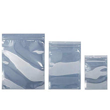 Load image into Gallery viewer, QNINE 100 Pack Anti-Static Bags Set, Include 3 Different Type Reusable Bags and 100pcs Antistatic Labels, Suitable for Different Computer Accessories
