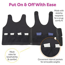 Load image into Gallery viewer, Fun and Function - Blue Weighted Compression Vest for Kids &amp; Adults - Calming Weighted Vest for Kids with Sensory issues - Compression &amp; Kids Weighted Vest - Toddlers, Kids, Teens &amp; Adult Sizes
