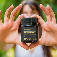 Load image into Gallery viewer, Manukora UMF 20+/MGO 850+ Raw M?nuka Honey (250g/8.8oz) Authentic Non-GMO New Zealand Honey, UMF &amp; MGO Certified, Traceable from Hive to Hand
